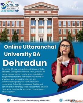 BA Admission 2025 at Uttaranchal University - Register Today
