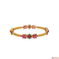 Elegant Gold Bangle Designs in 10 Grams CMR Jewellery