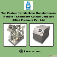 Top Pasteurizer Machine Manufacturers in India - KKCans