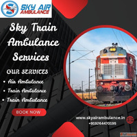 Choose Sky Train Ambulance Services for Patient Care in Chen...