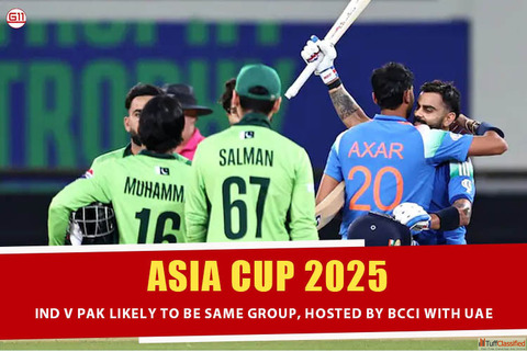 Asia Cup 2025 IND vs PAK Set for Group Clash