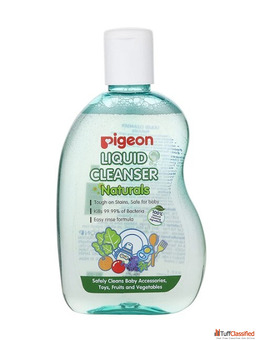 Pigeon Liquid Cleanser 200ml Safe Baby Bottle Toy Cleaner