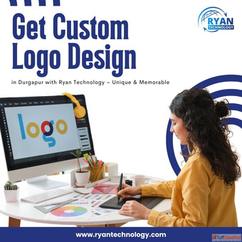 Get Custom Logo Design in Durgapur with Ryan Technology - Unique Memorable