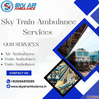 Hire Sky Train Ambulance Service in Bangalore at genuine cha...