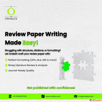 Custom Review Paper Writing Services for PhD Scholars