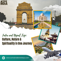 India and Nepal Trip Culture Nature Spirituality in One Jour...