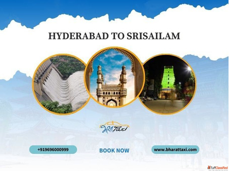Hyderabad to Srisailam Taxi