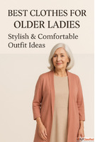 Best Clothes for Older Ladies Stylish Comfortable Outfit Ide...