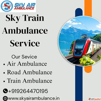 Select Sky Train Ambulance Service for Safe Patient Transportation in Raipur