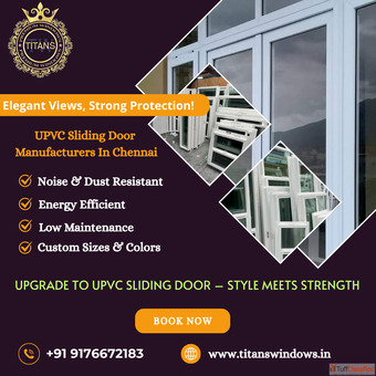 UPVC Sliding Window Manufacturers In Chennai