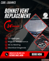 CLASSIFIED BONNET VENT REPAIR - UK SERVICE PARTS