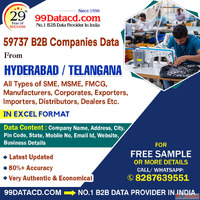 Top Verified List of Companies in Hyderabad - 99Datacd
