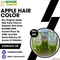 Apple Hair Color - Herbal Safe Long-Lasting Hair Dye 0300181...