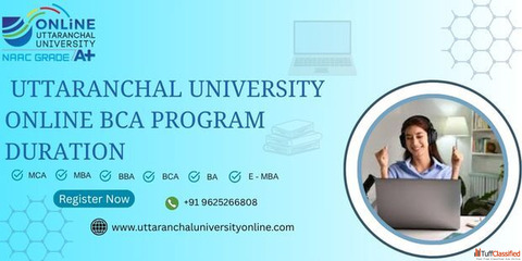 uttaranchal university online bca program duration