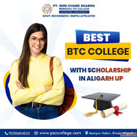 Best BTC College with Scholarship in Aligarh UP