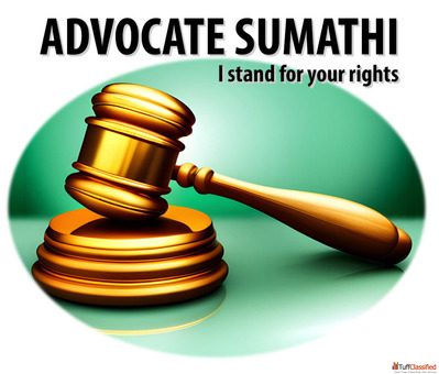 Sumathi Lokesh Lady Advocate Woman lawyer in Chennai