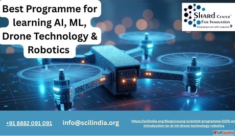 Best Programme for learning AI ML Drone Technology Robotics