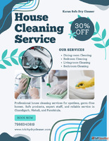 Trusted Cleaning Services in Mohali by Karan Sofa Dry Cleane...