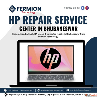 HP Laptop Repair Center in Bhubaneswar Fermion Technology - Quick Fix