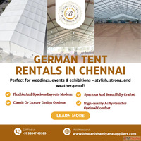 German Tent Rentals in Chennai