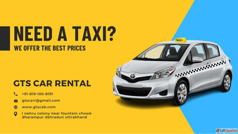 Dehradun Cab Service - Book Reliable Affordable Rides with GTScabs