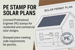 PE Stamp for Solar Plans - Fast Licensed Compliant