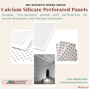 Acoustic Panels in Delhi Calcium Silicate Perforated Panels Near Me