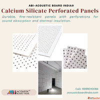 Acoustic Panels in Delhi Calcium Silicate Perforated Panels ...