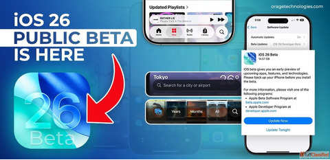 Download iOS 26 Public Beta - Apple's Most Innovative iPhone Redesign Yet
