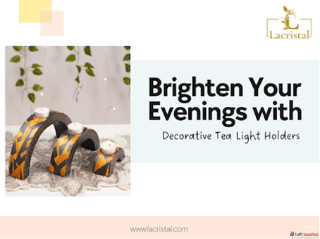 Buy Tea Light Holder in Noida and Add Instant Elegance to Your Home Decor Setup