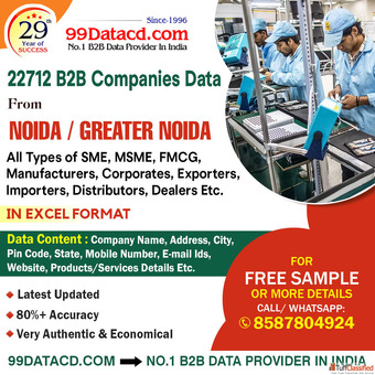 Top Verified List of Companies in Noida - 99Datacd