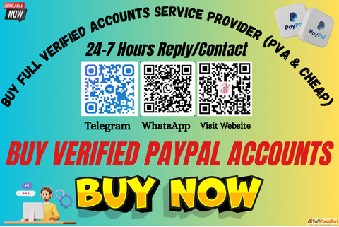 Verified PayPal Accounts with KYC Completed
