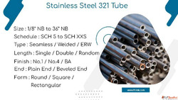 ASTM A213 TP321 Tube supplier in India