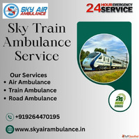 Book Sky Train Ambulance Service in Nagpur to transport your...