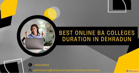 Best online BA colleges duration in dehradun
