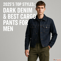 2025s Top Styles Dark Denim Best Cargo Pants for Men