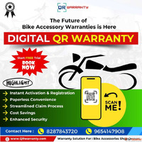 QR Digital Warranty in Bike Car Accessories Industry Feature...