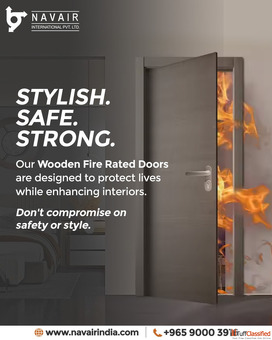 Enhance Safety with Durable Fire-Proof Doors - Order Now