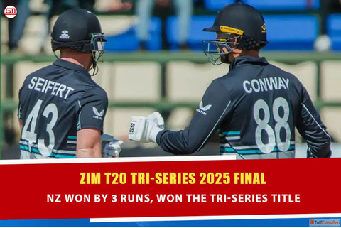 NZ Clinch ZIM T20 Title in Final Thriller