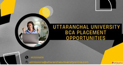 uttaranchal university bca placement opportunities