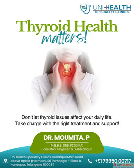 Dr. Moumita P is a trusted General Physician and Diabetologist in Kondapur