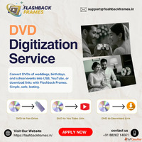 Flashback Frames - Trusted DVD CD Digitization Service