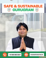 MLA Mukesh Sharma's Sustainable Steps for a Safer Gurug...