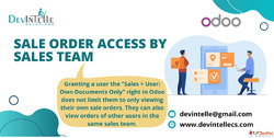 Sale Order Access by Sales Team in Odoo