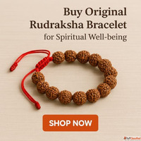 Buy Original Rudraksha Bracelet for Spiritual Well-being - S...