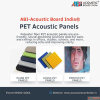 PET Acoustic Panels - Premium Sound Absorption Noise Control