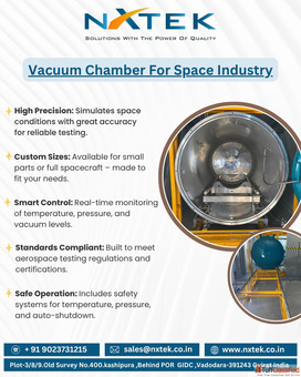 Best Vacuum Chamber For Space Industry Nxtek