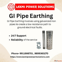 GI Pipe Earthing Laxmi Power Solutions