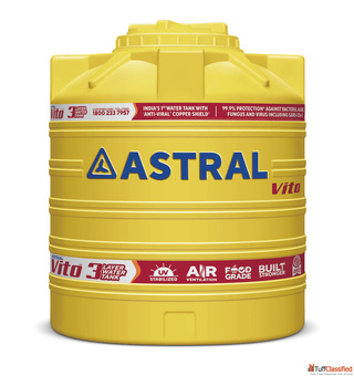 Astral 3 Layer Water Tank with Anti-Viral Copper Shield