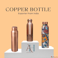 Copper Bottle Exporter From India